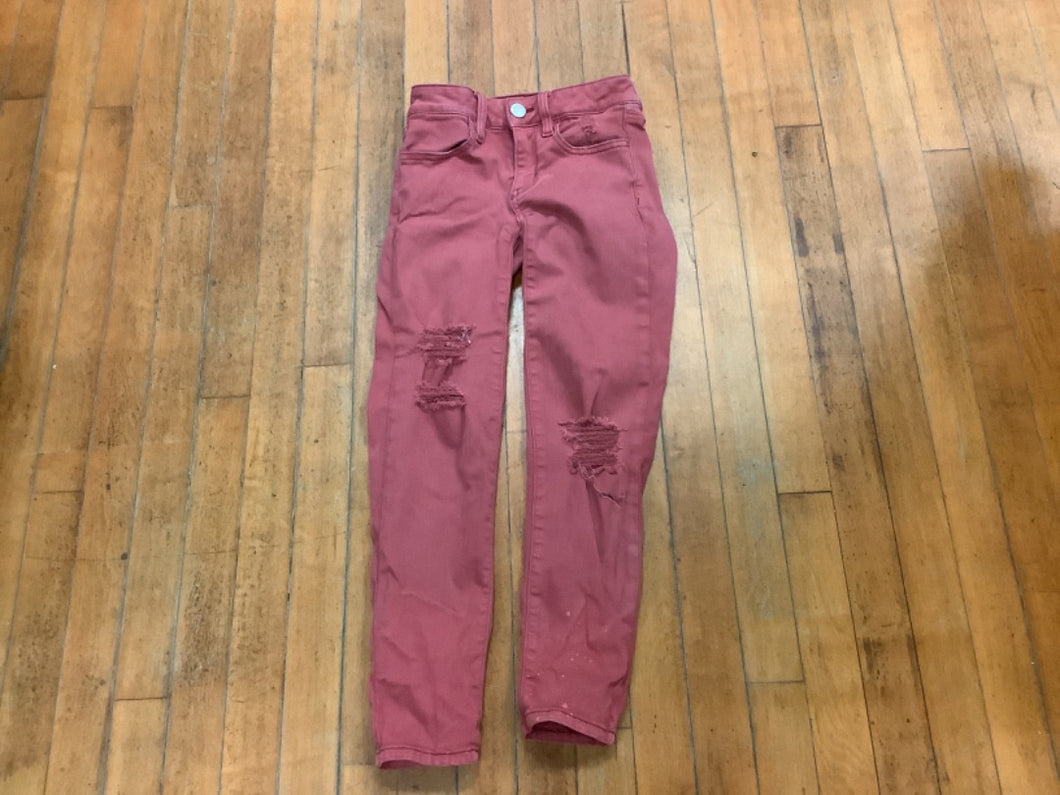 American Eagle Size 00 Rust Red Jeans