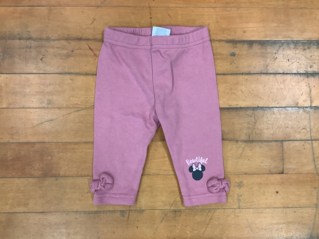 3-6M Minnie Mouse Pants With Bows