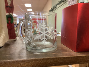 Clear Snowflake Mug