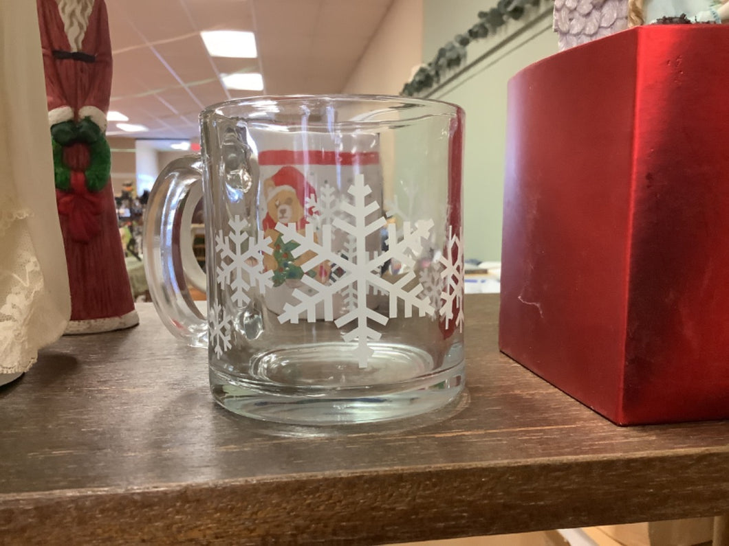 Clear Snowflake Mug