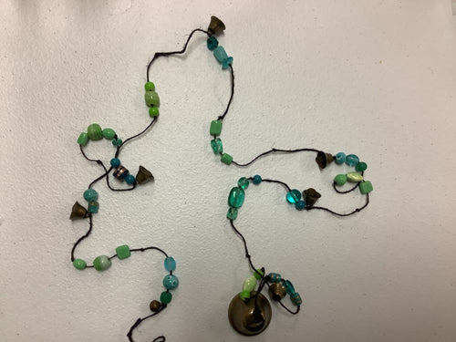 Green blue windchime