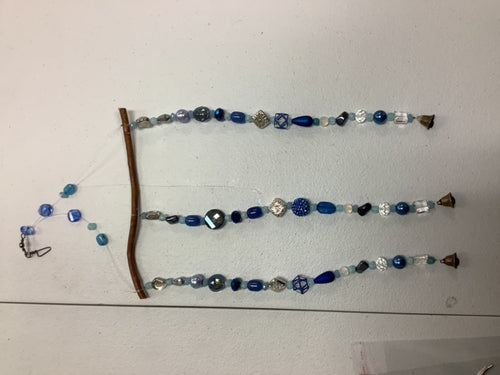 Blue silver sun catcher