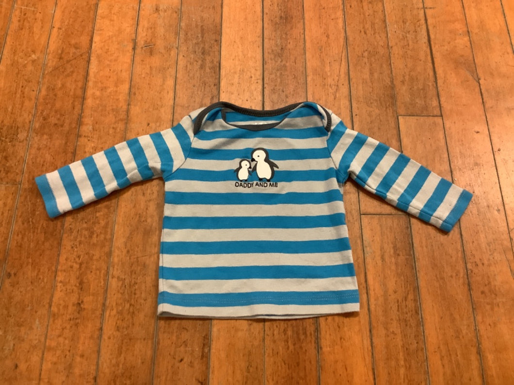 3-6M Penguin Shirt