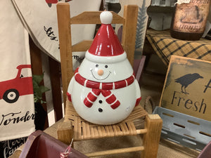 Snowman Treat Jar