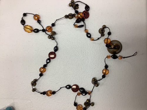 Cheetah bead wind chime