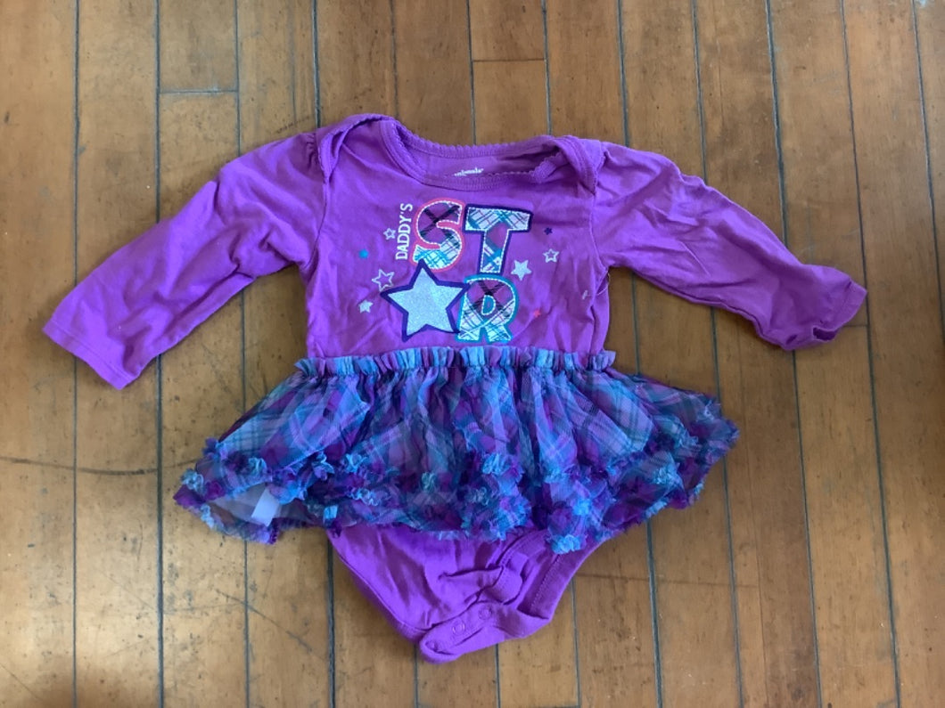 12M Purple Onesie