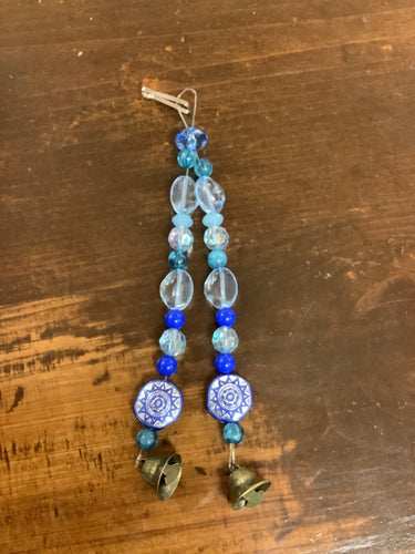 Blue car sun catcher