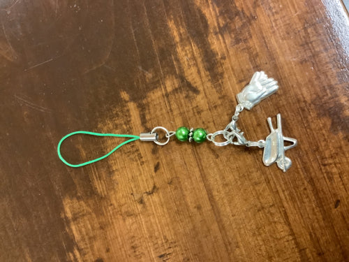 Green gardening charm
