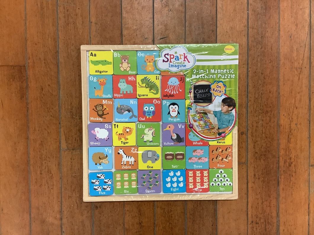 Alphabet Magnetic Matching Puzzle