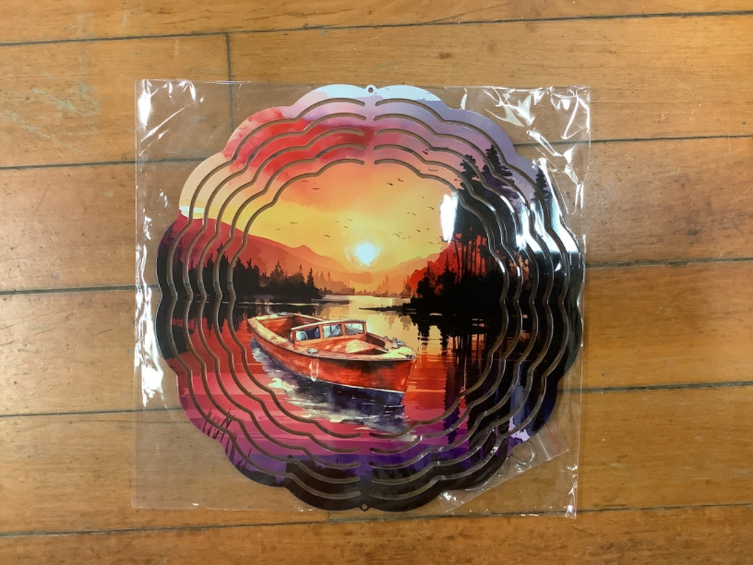 Boat Wind Spinner