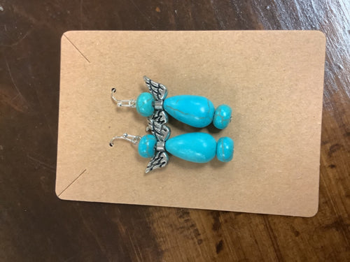 Larger angel earrings