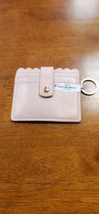 Light Pink Keychain Wallet