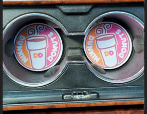 Dunkin Car Coasters