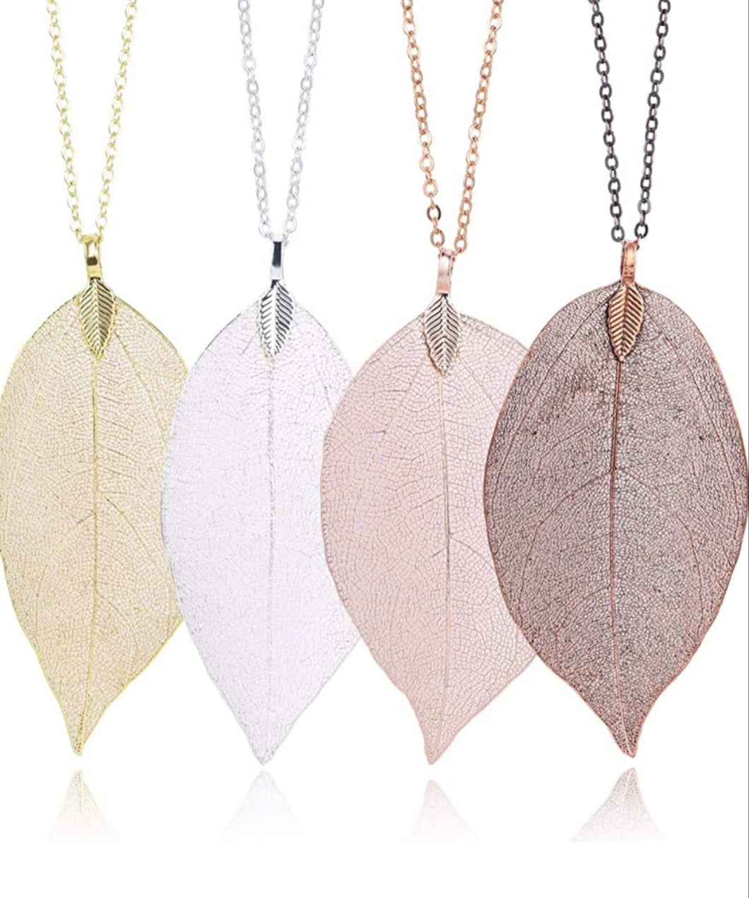 Oversized Leaf Necklace