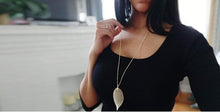 Load image into Gallery viewer, Oversized Leaf Necklace