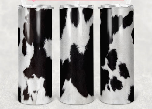 Cow Print Tumbler