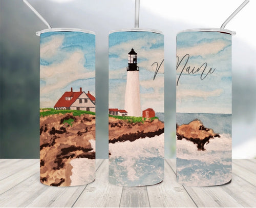 Maine Lighthouse Tumbler