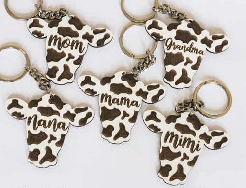 Cow Keychains