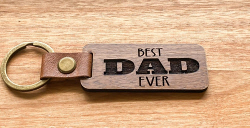 Best Dad Ever Keychain