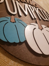 Load image into Gallery viewer, Hello Pumpkin Door Sign