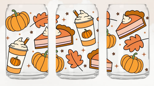 Pumpkin Pie Glass Jar