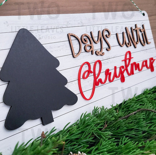 Days Until Christmas Tree