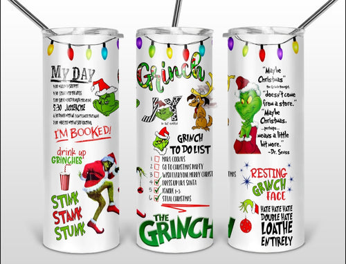 Grinch Tumbler