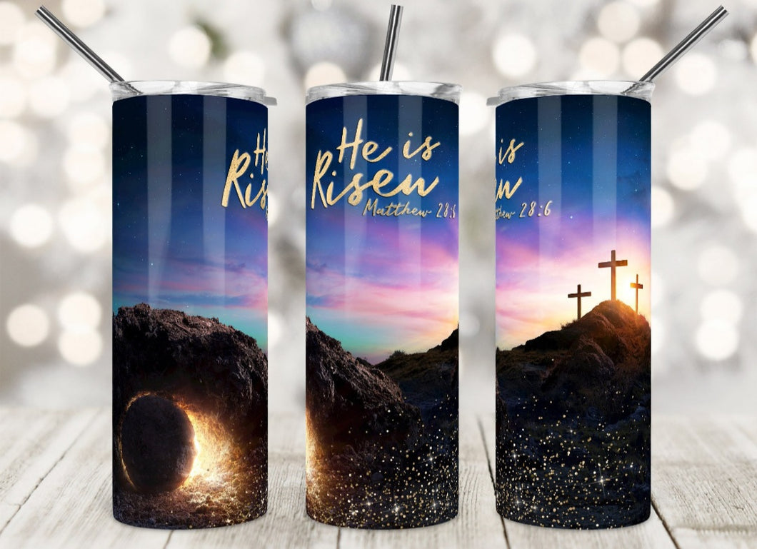 He is Risen Tumbler