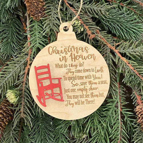 Christmas in Heaven Ornament