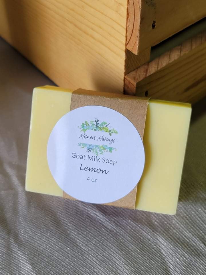 Lemon Goat Milk Soap