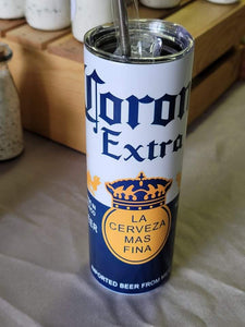 Corona beer tumbler cup